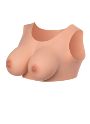 Buste seins réaliste couleur peau claire Taille S Bonnet C - CC730014019403